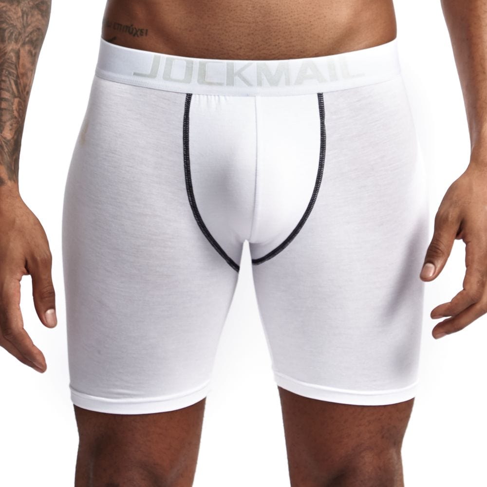 Rear Padded Boxer Briefs | dmunderwear detail image 4