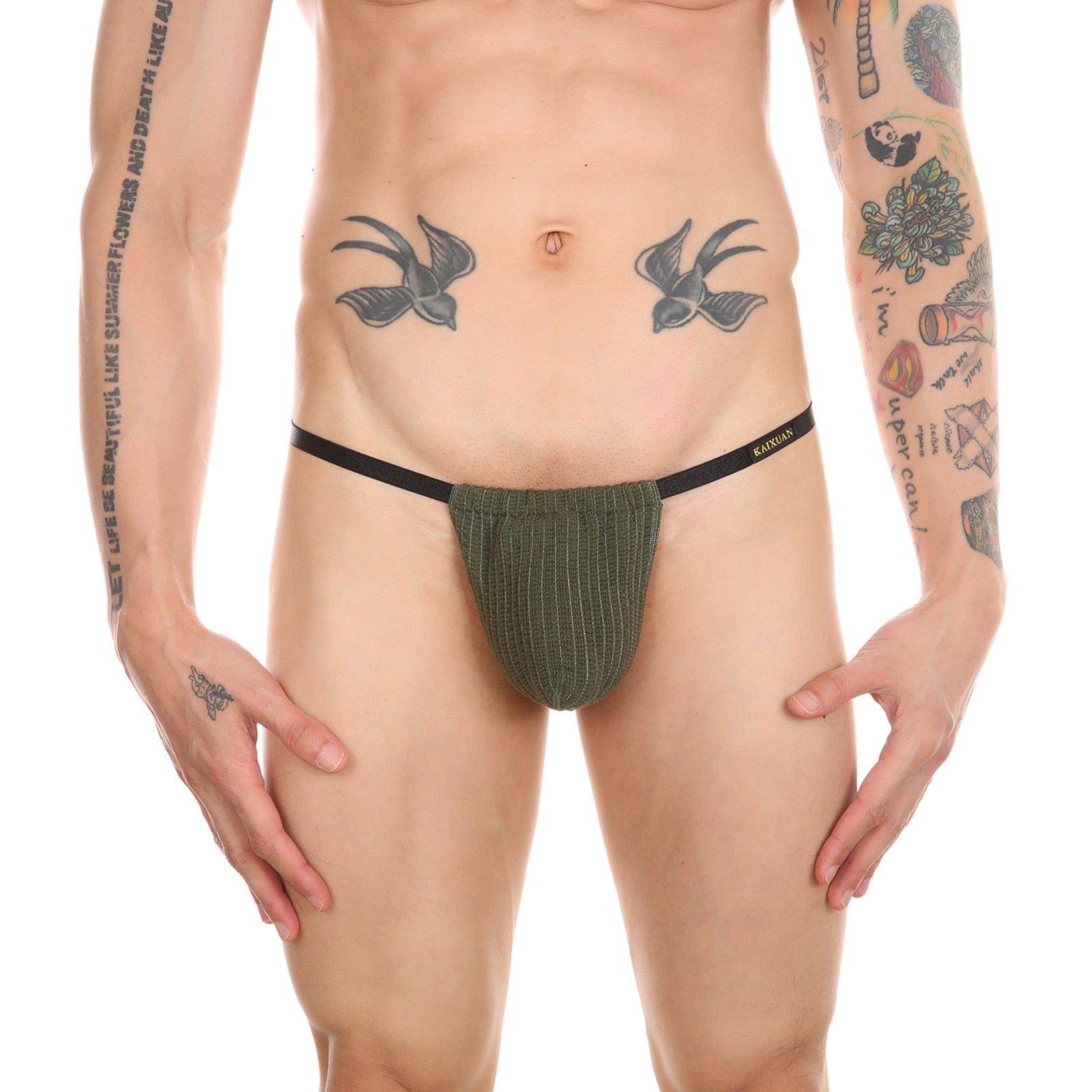 Ribbed Sport G-String | dmunderwear detail image 13