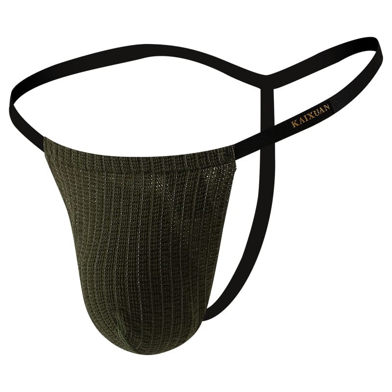 Ribbed Sport G-String | dmunderwear detail image 15