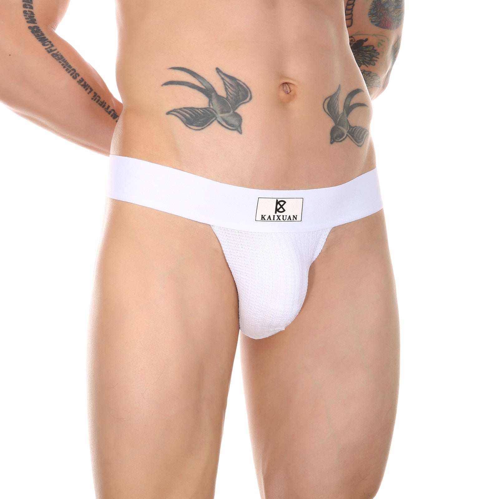Ribbed Sport Tanga Briefs | dmunderwear detail image 11