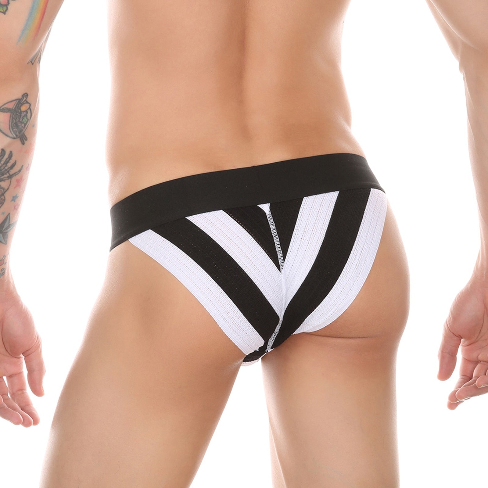 Ribbed Sport Tanga Briefs | dmunderwear detail image 14