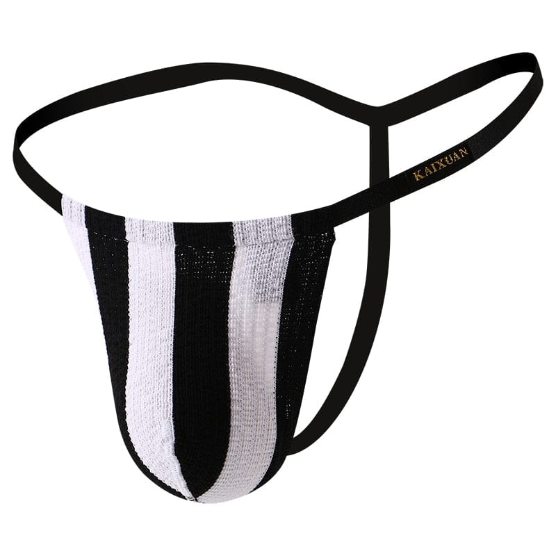 Ribbed Striped Sport G-String | dmunderwear detail image 9