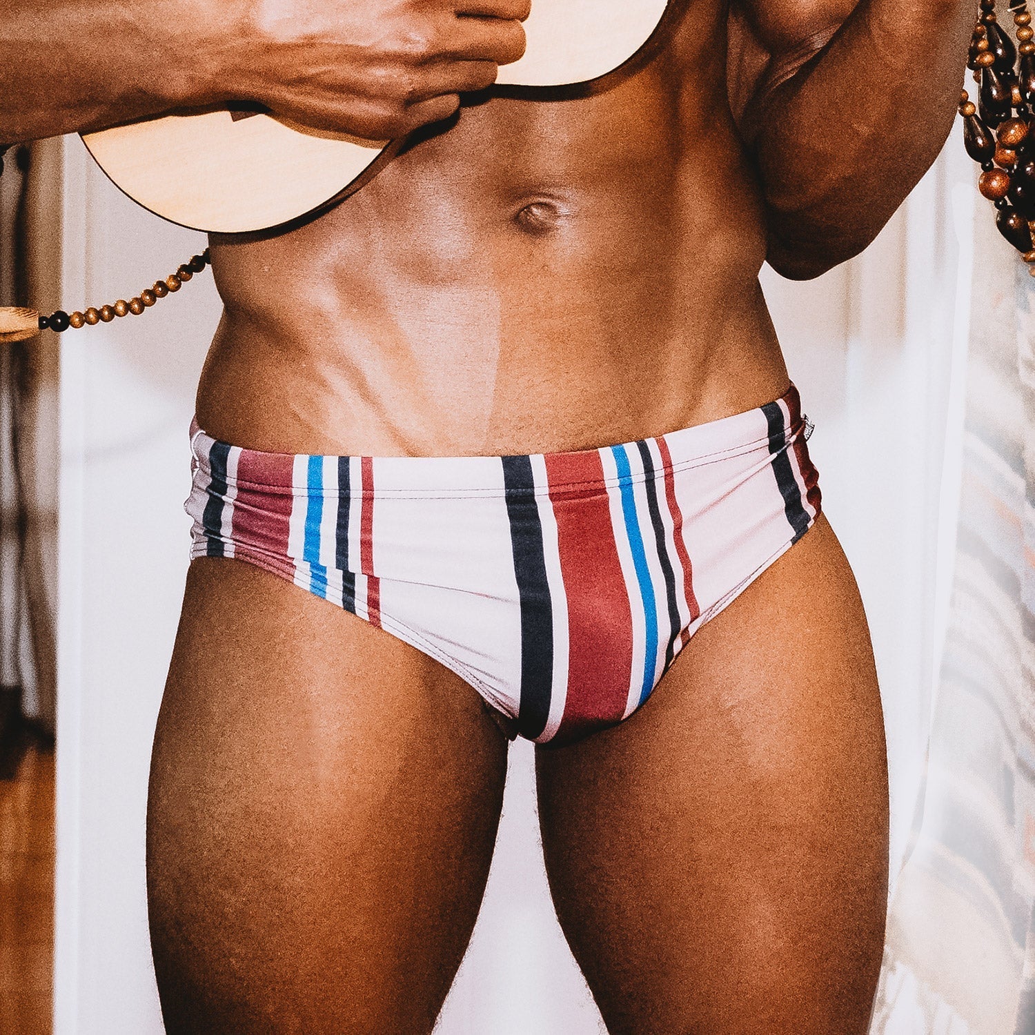 ORVLS Saint-Tropez Striped Swim Briefs | dmunderwear