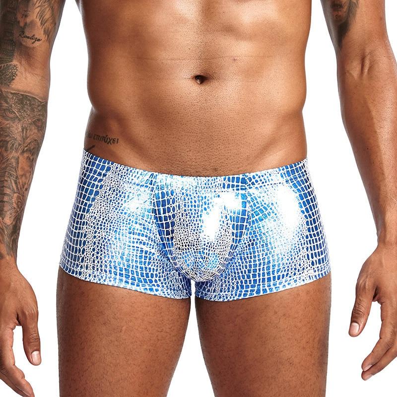 Scales Square Cut Swim Trunks | dmunderwear