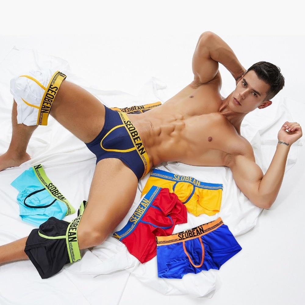 Seobean Color Mesh Pop Boxer Briefs | dmunderwear