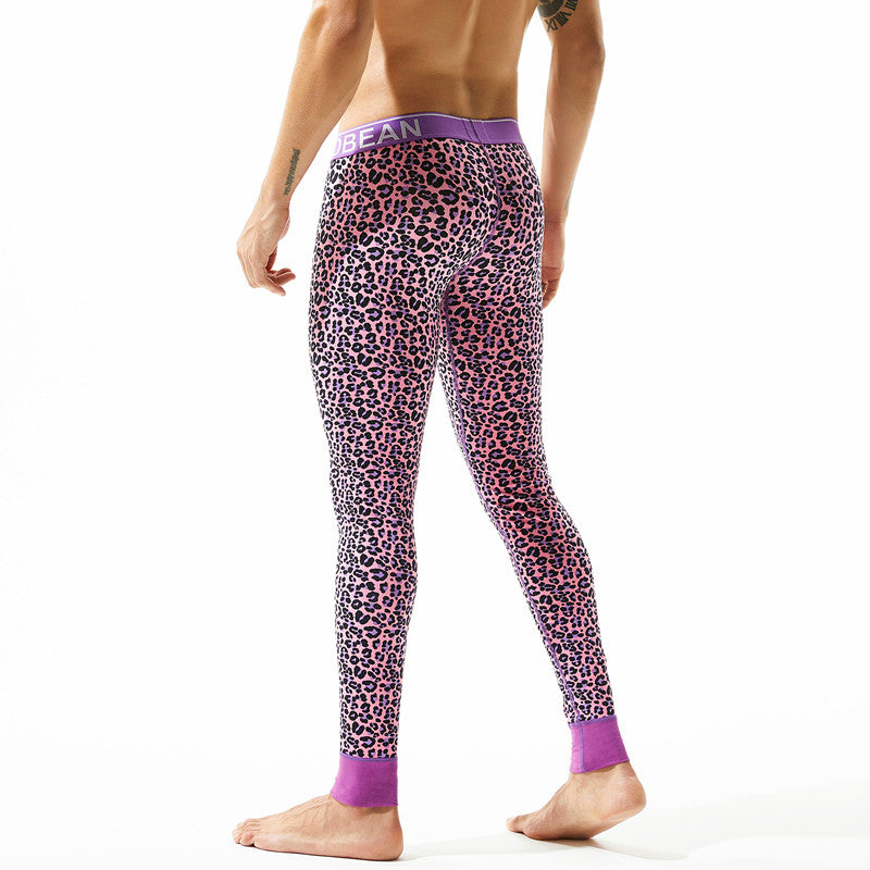 Seobean Funky Leopard Thermal Leggings / Underwear | dmunderwear detail image 15