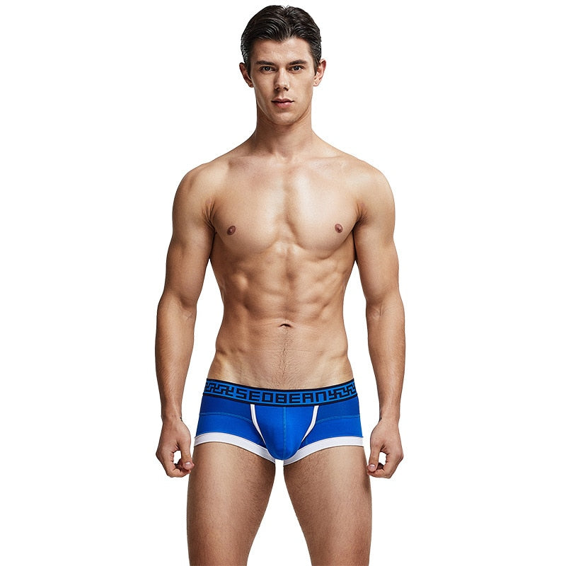 Seobean Greco Cotton Boxers | dmunderwear variant image