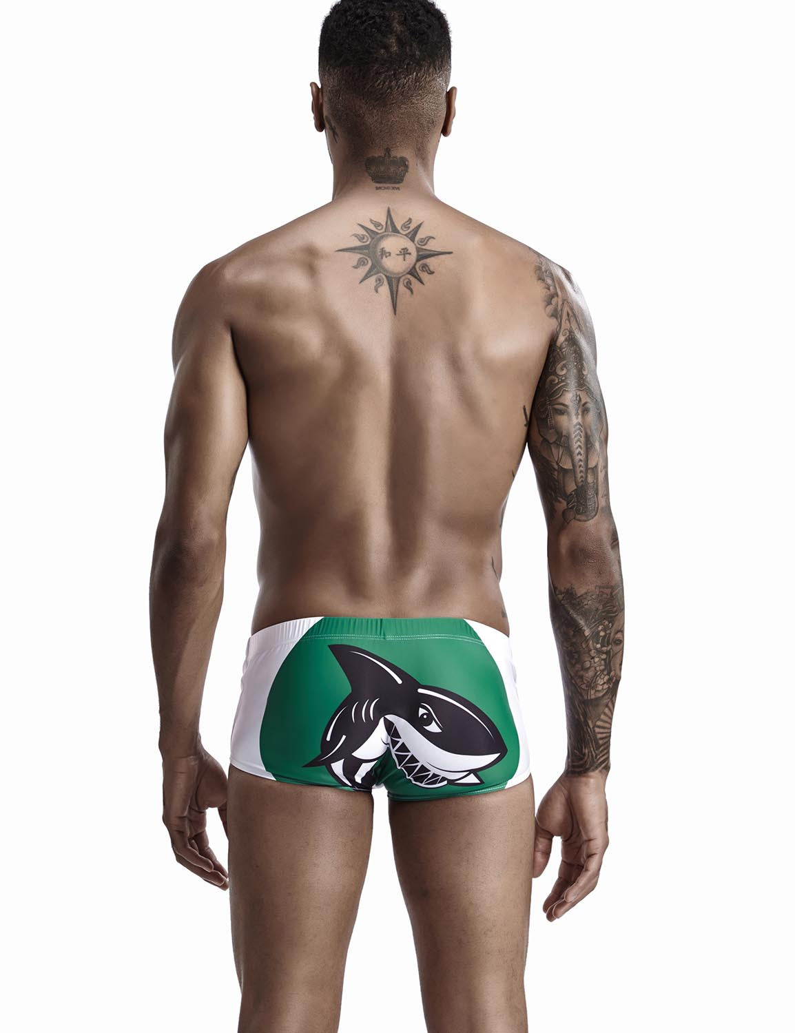 Low Rise Boxer Brief "Shark" Swimwear 90808 | dmunderwear detail image 7