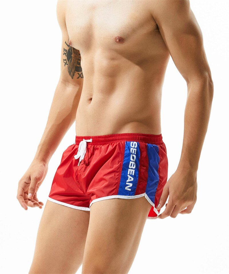 Seobean Square Cut Board Shorts | dmunderwear detail image 4