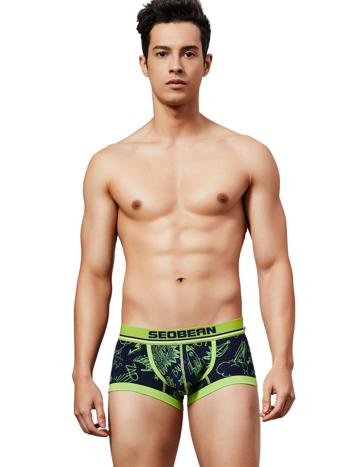Doodle Pattern Boxer Brief 90228 | dmunderwear