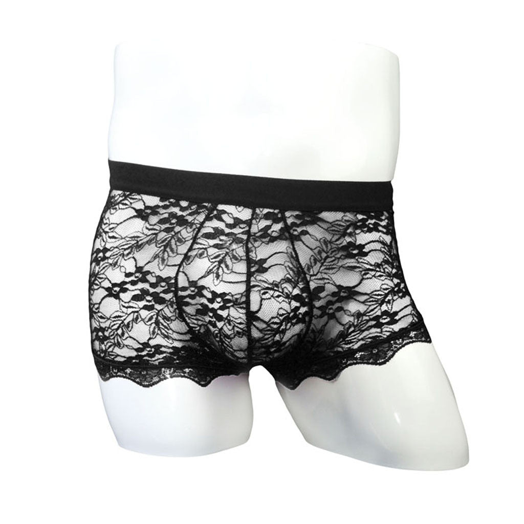 Sexy Men's Lace Back Panties | dmunderwear detail image 19