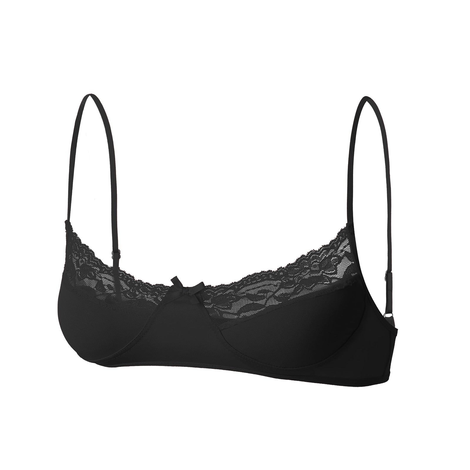 Sexy Men's Lace Trim Lingerie Set | dmunderwear detail image 14