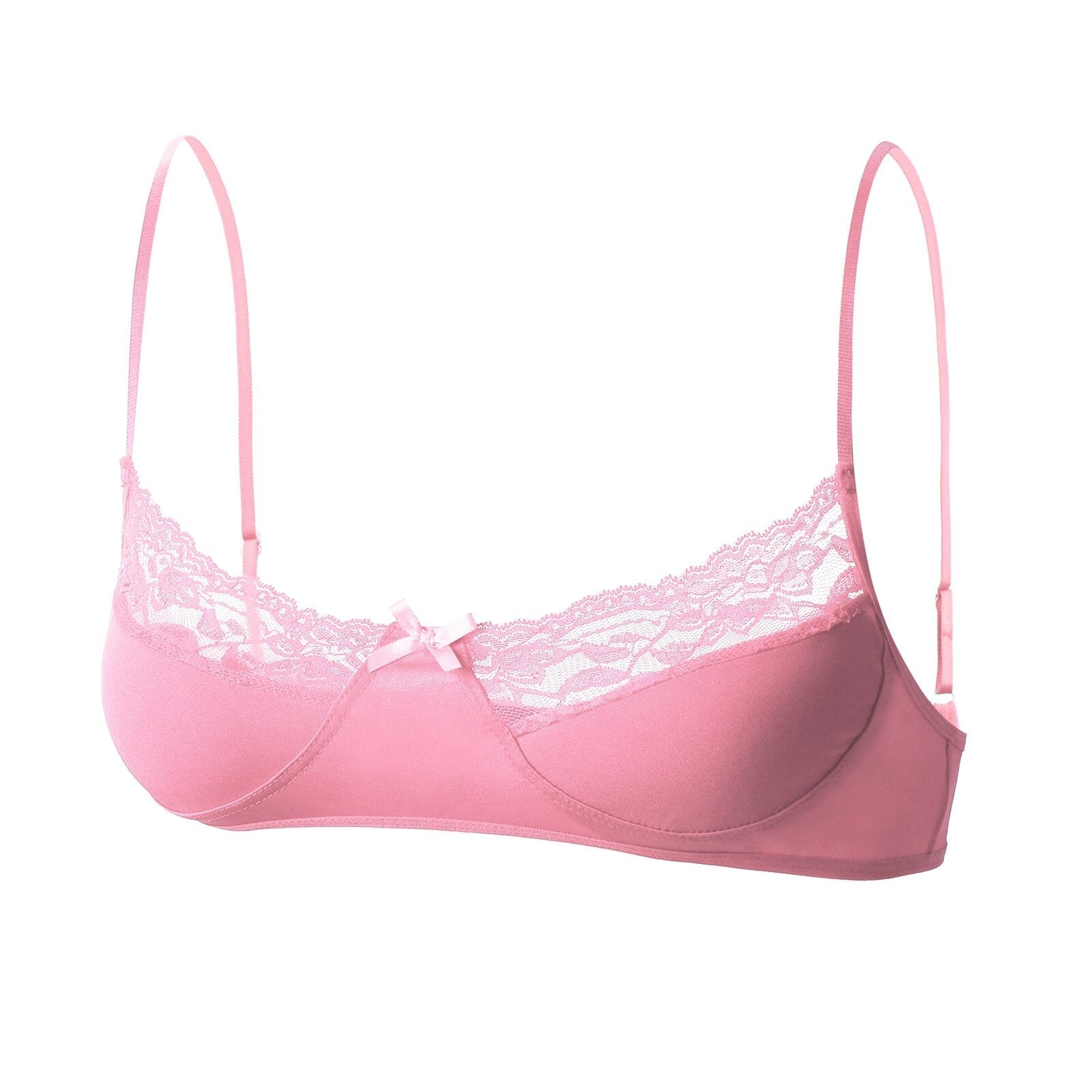 Sexy Men's Lace Trim Lingerie Set | dmunderwear detail image 16