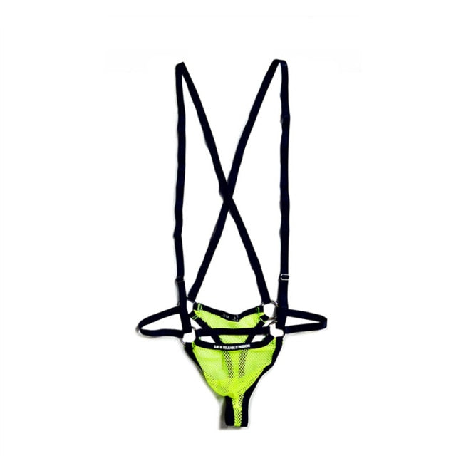 Sexy Mesh Circuit Party Underwear Outfit | dmunderwear variant image