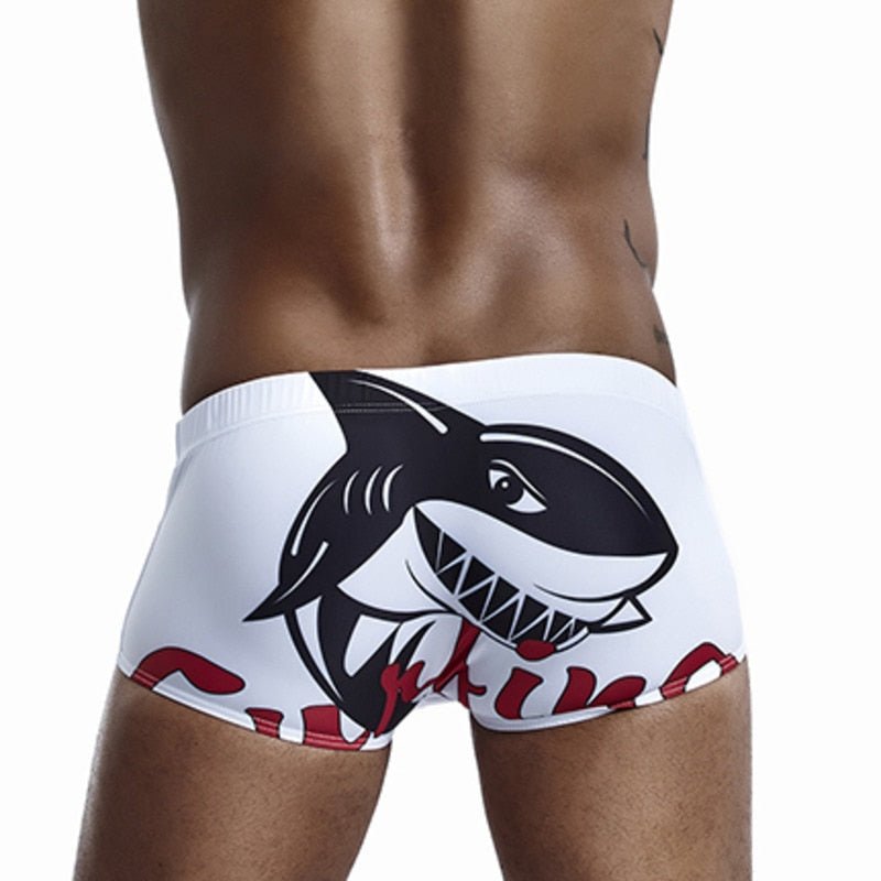 Shark Surfing Swim Trunks | dmunderwear