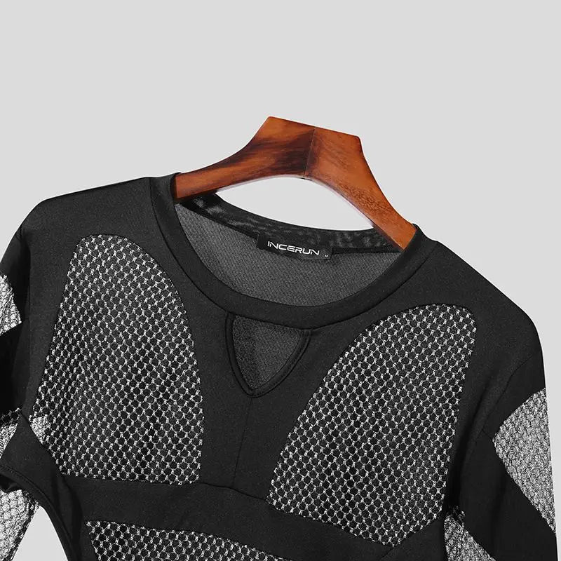 ORVLS Side Show Gloved Mesh Body Suit | dmunderwear detail image 8