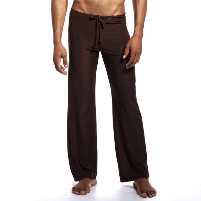 ORVLS Silky Bell Bottom Sweats | dmunderwear detail image 10