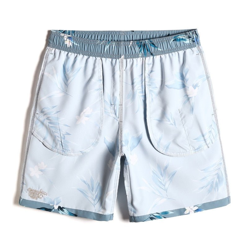 Silver Leaf Board Shorts | dmunderwear detail image 3