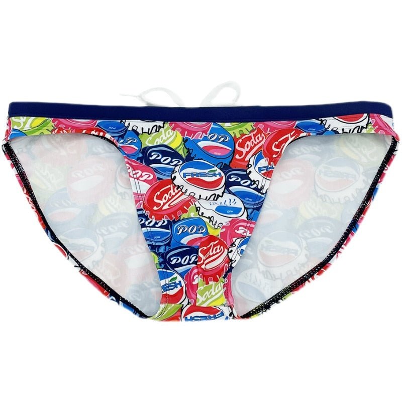 ORVLS Soda Pop Skinny Swim Briefs | dmunderwear detail image 4