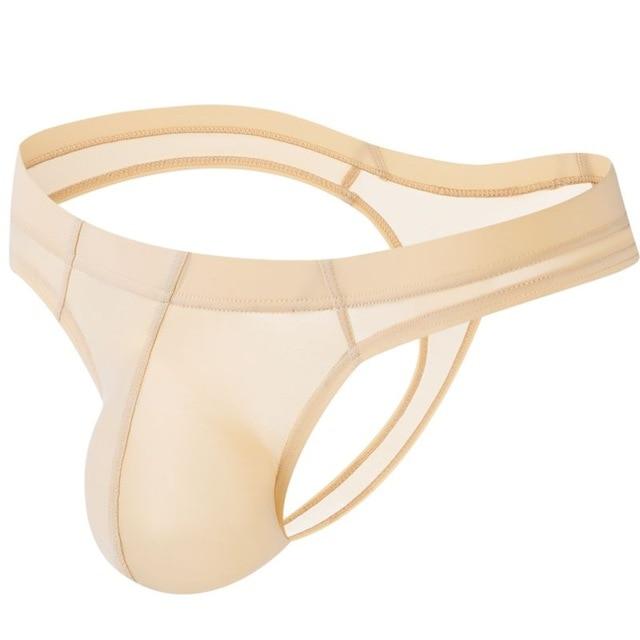 Comfort Band Ice Silk Thong | dmunderwear detail image 11