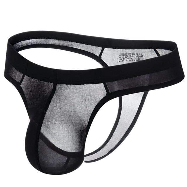 Comfort Band Ice Silk Thong | dmunderwear detail image 2