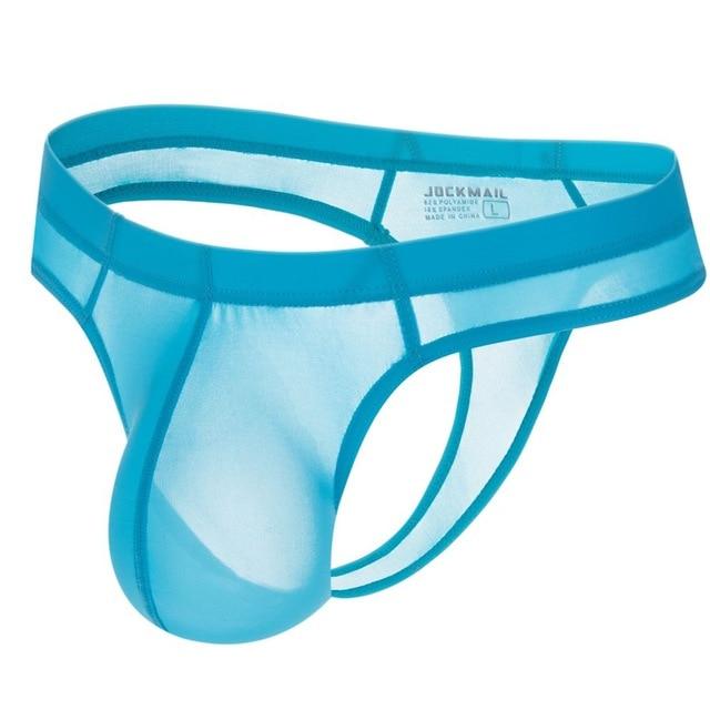 Comfort Band Ice Silk Thong | dmunderwear detail image 4