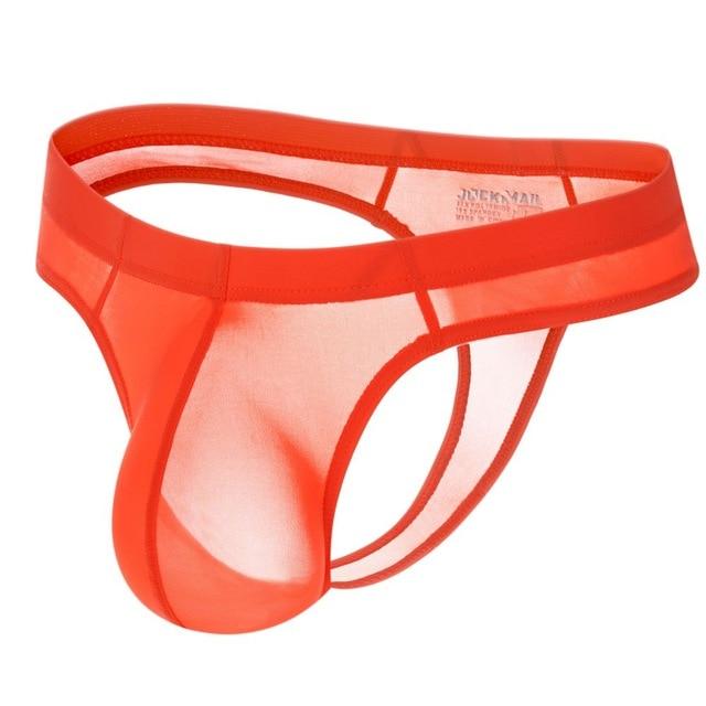 Comfort Band Ice Silk Thong | dmunderwear detail image 6
