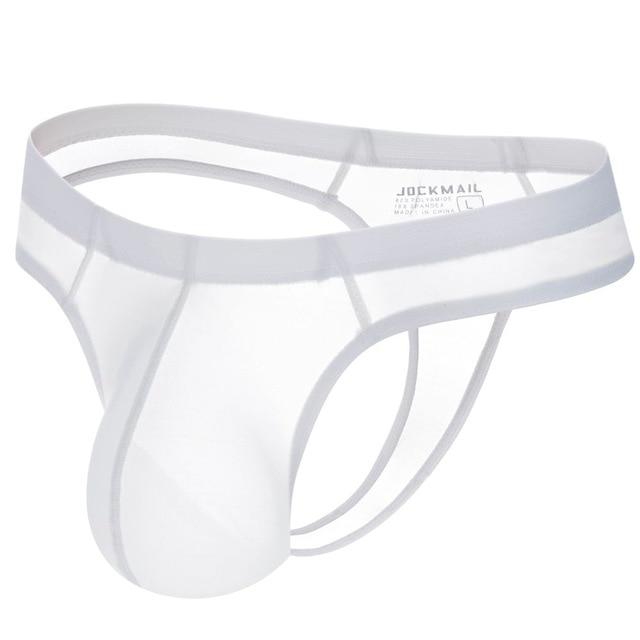 Comfort Band Ice Silk Thong | dmunderwear detail image 9