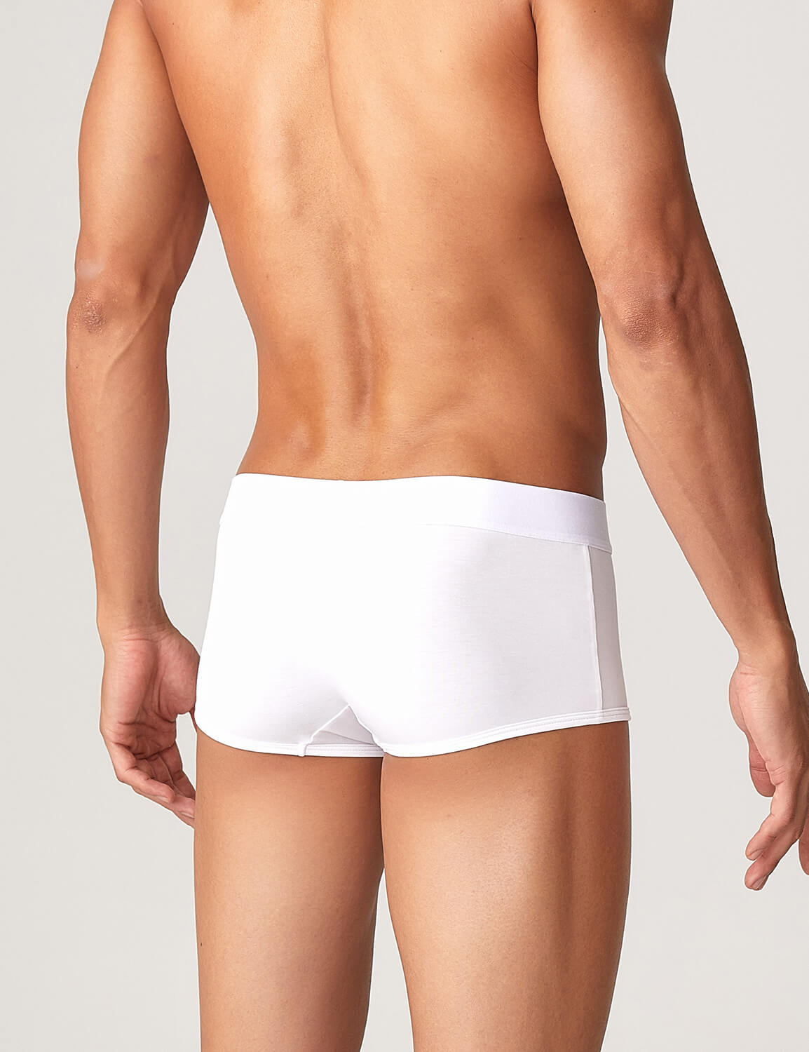 Solid Color Modal Boxer Briefs 22201 | dmunderwear detail image 2