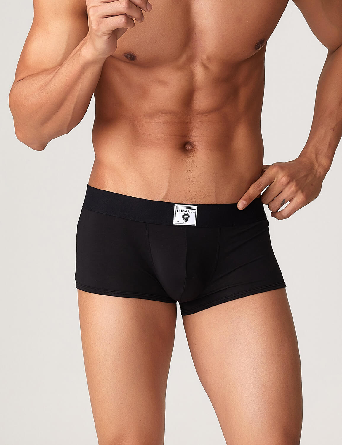Solid Color Modal Boxer Briefs 22201 | dmunderwear detail image 5