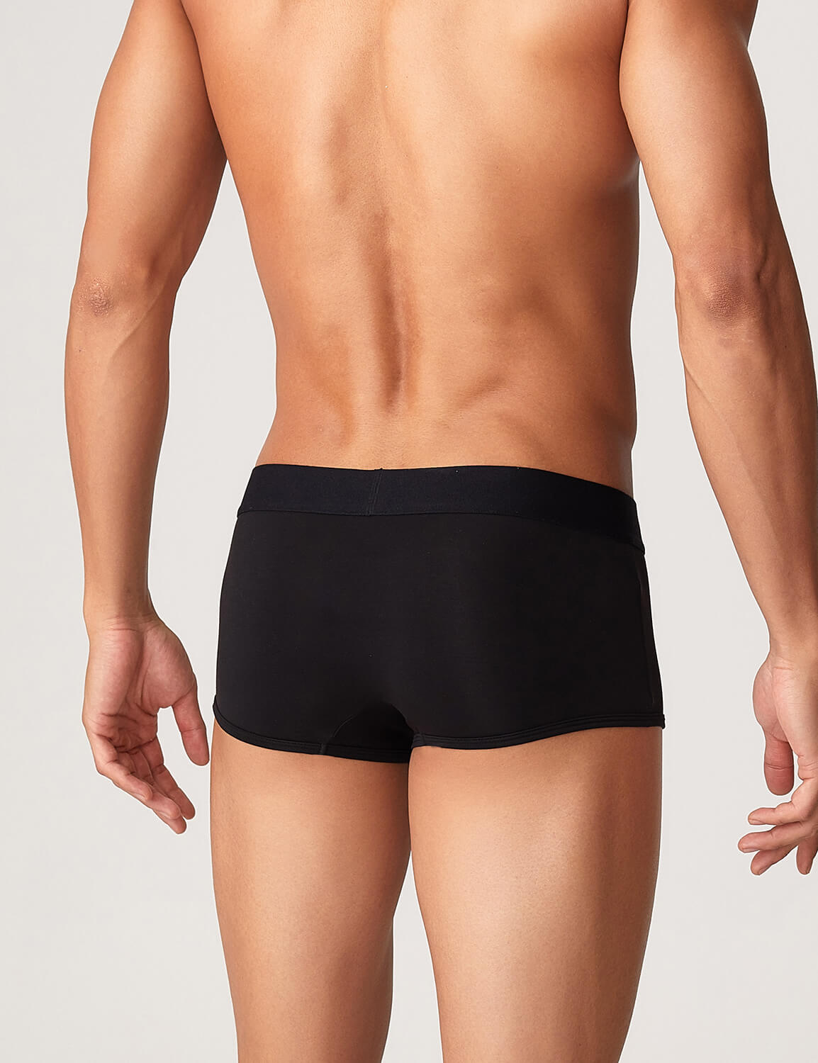 Solid Color Modal Boxer Briefs 22201 | dmunderwear detail image 7