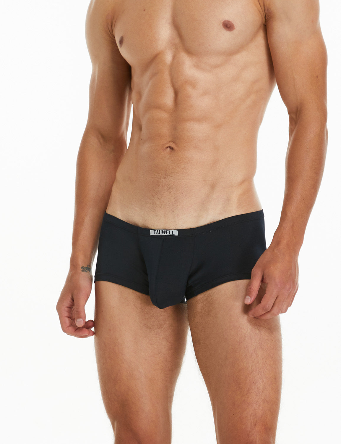 Solid Elastic Boxer Briefs 23201 | dmunderwear detail image 10