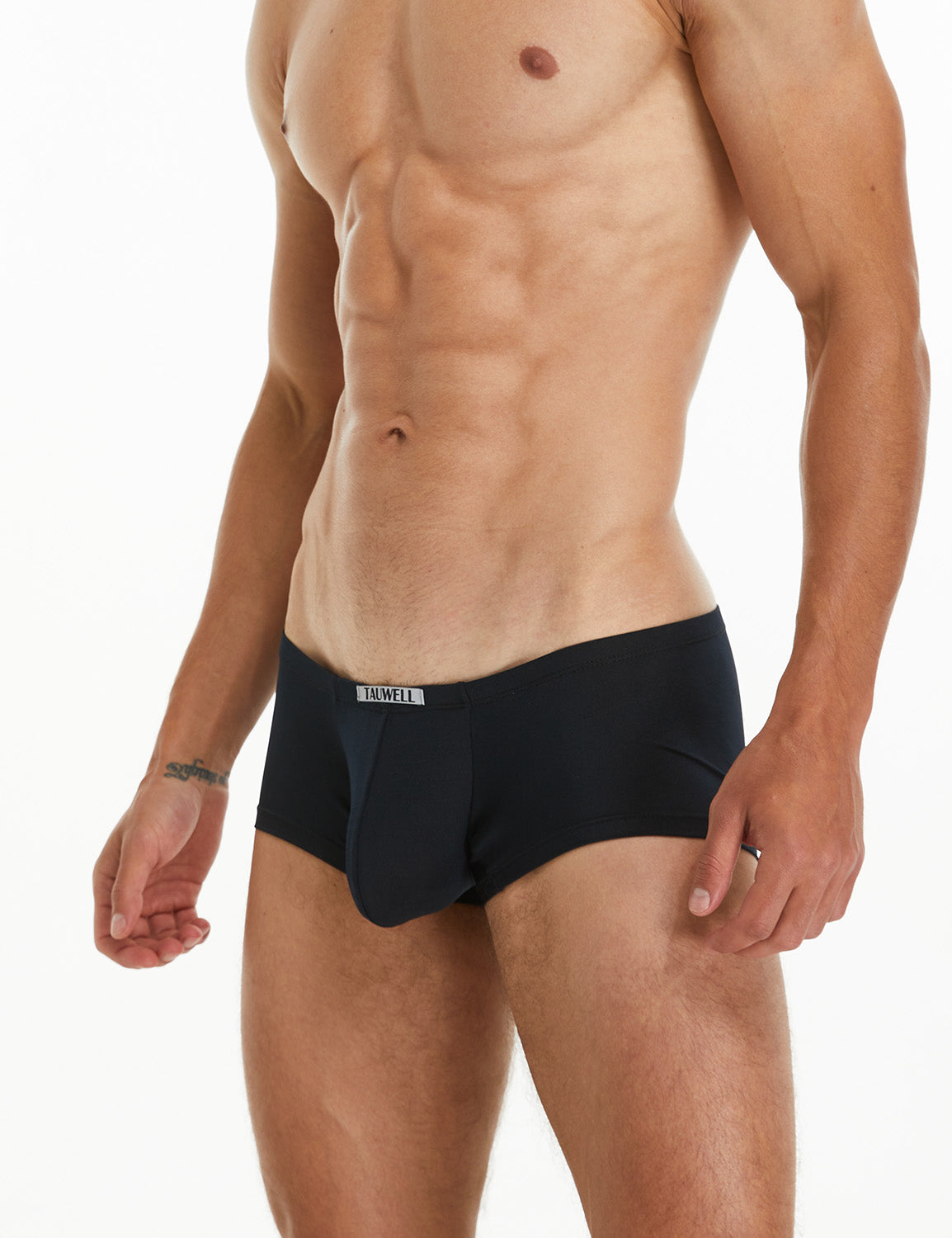 Solid Elastic Boxer Briefs 23201 | dmunderwear detail image 20