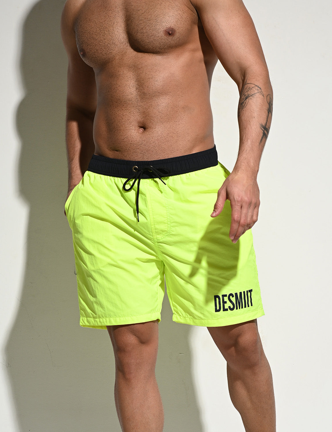 Solid Sport Swim Shorts B4114 | dmunderwear detail image 14