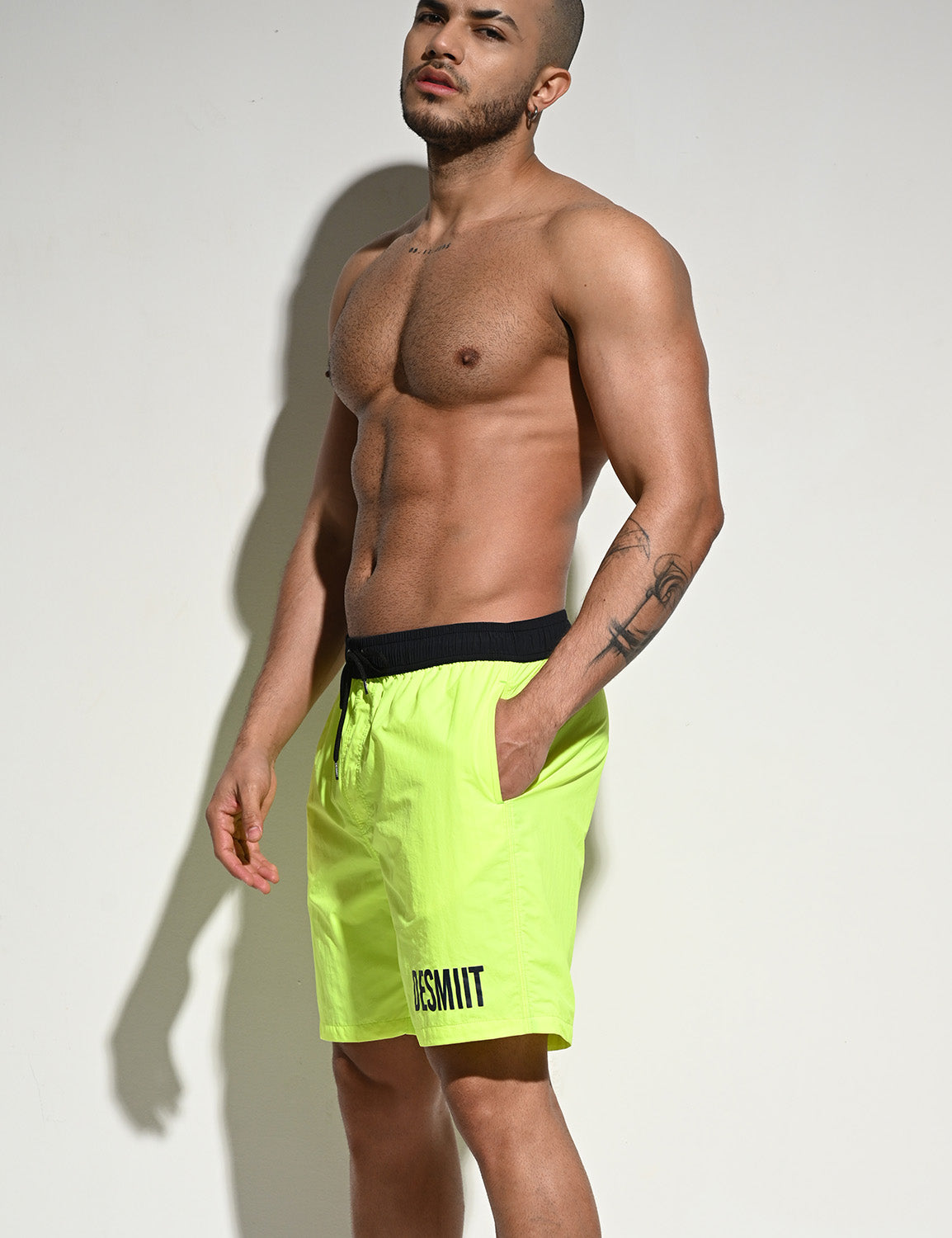 Solid Sport Swim Shorts B4114 | dmunderwear detail image 15