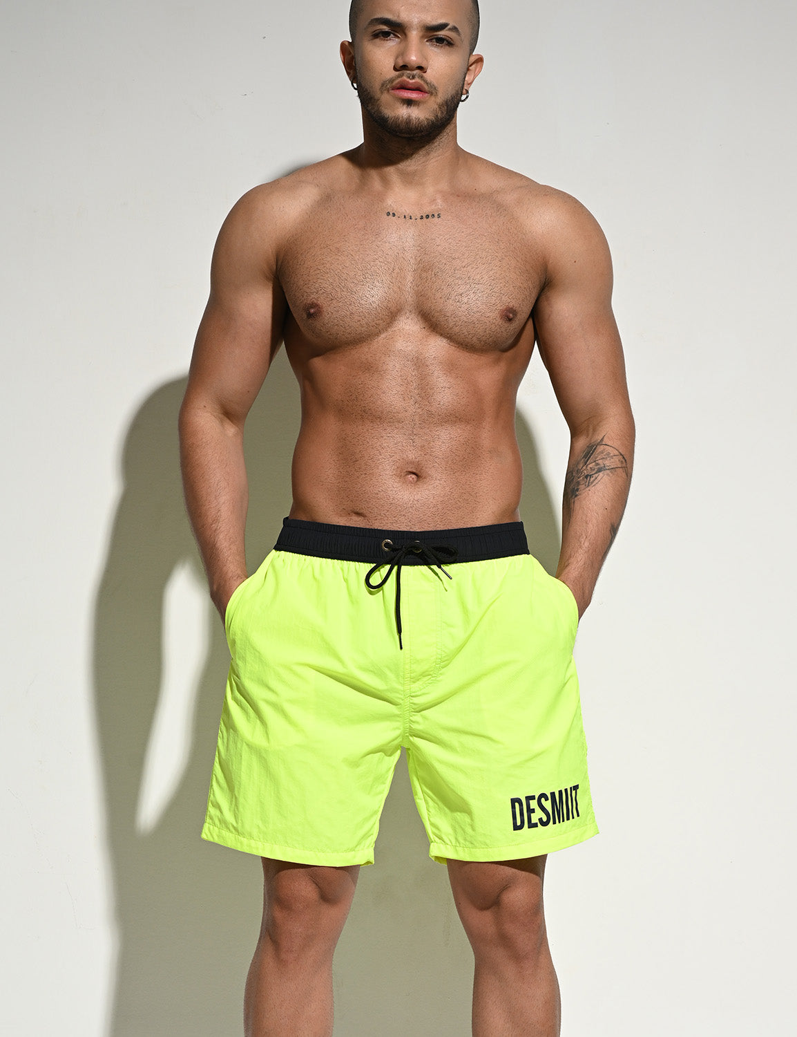 Solid Sport Swim Shorts B4114 | dmunderwear detail image 16