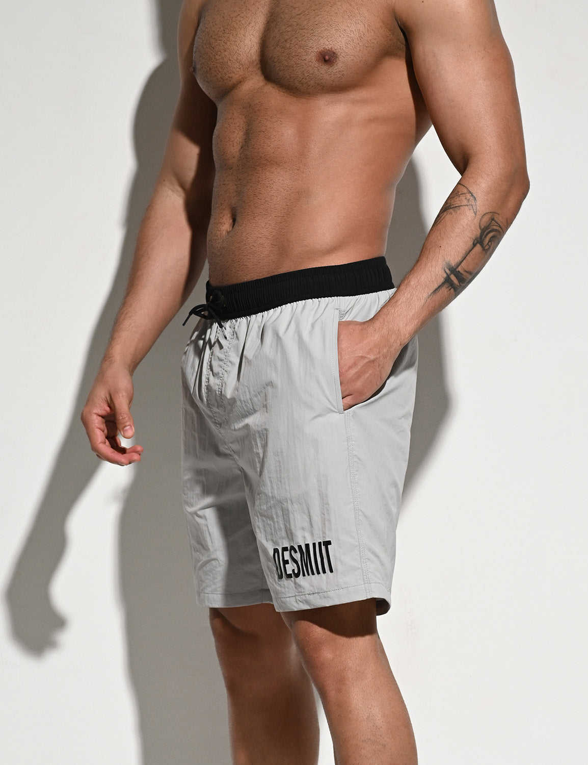 Solid Sport Swim Shorts B4114 | dmunderwear detail image 20