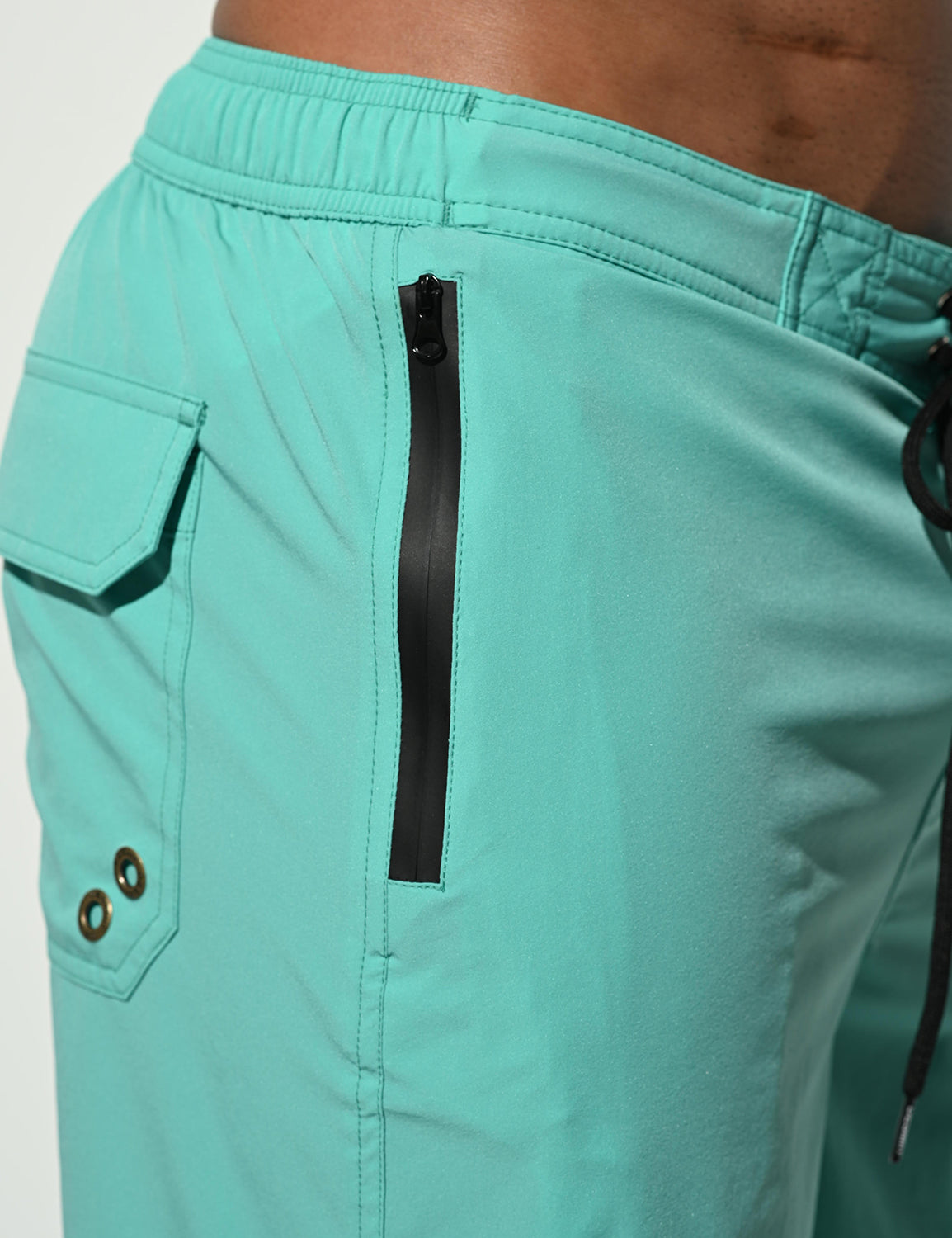 Solid Sport Swim Shorts B4119 | dmunderwear detail image 12