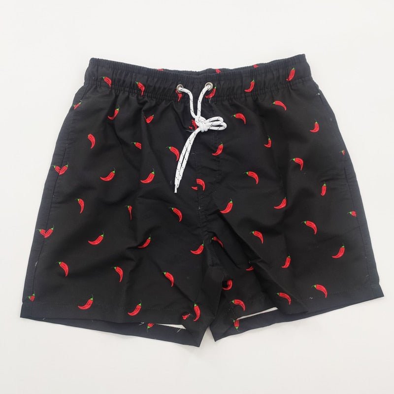 Spicy Chili Board Shorts | dmunderwear detail image 3