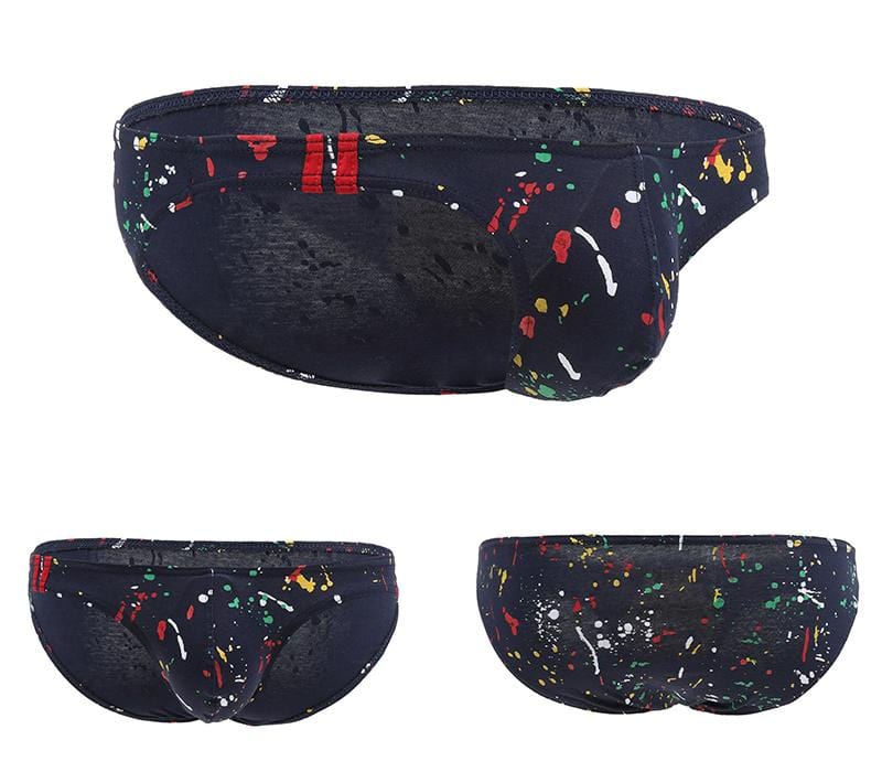 Splat Bikini Briefs | dmunderwear detail image 7