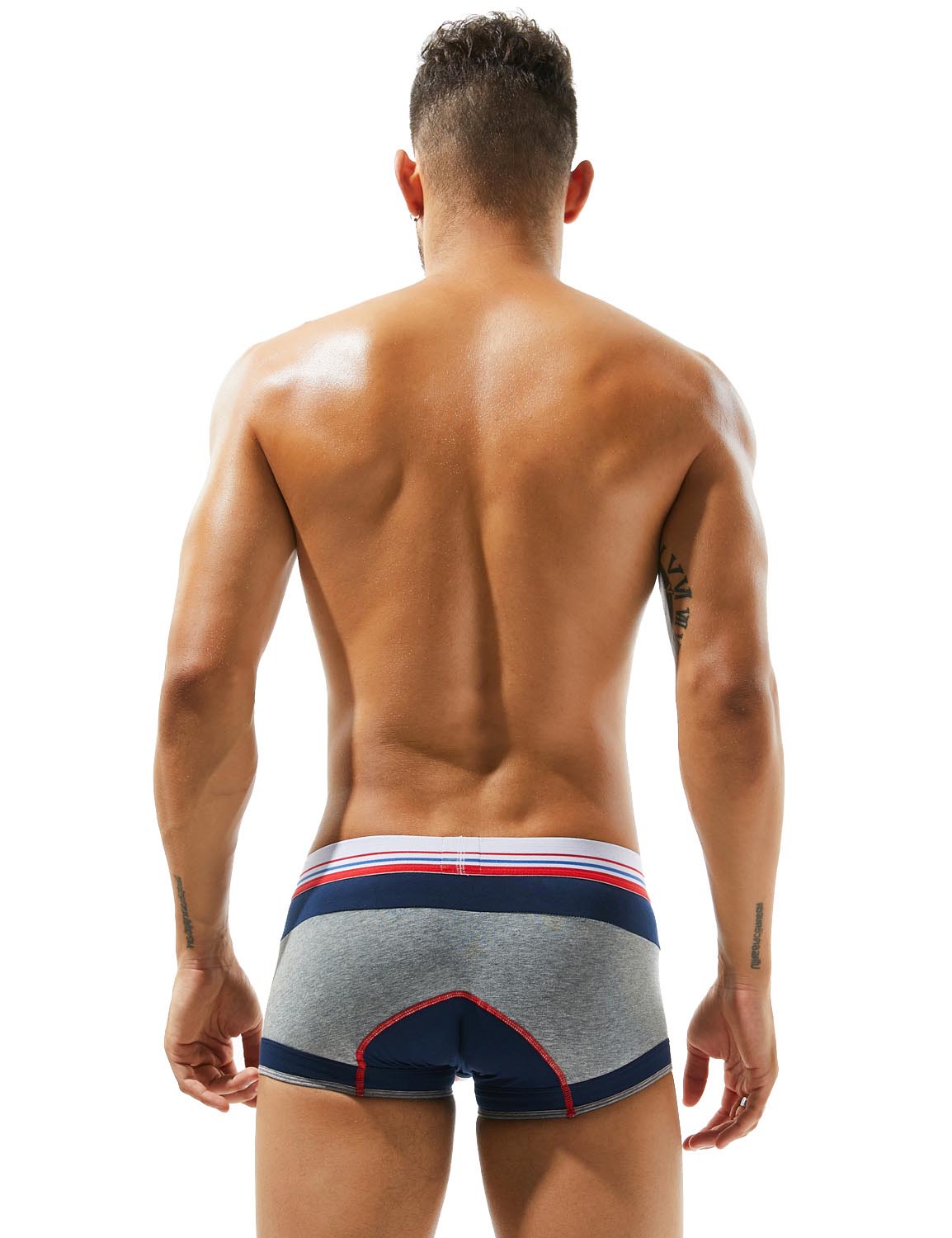 Splice Low Rise Boxer Brief 70208 | dmunderwear detail image 3