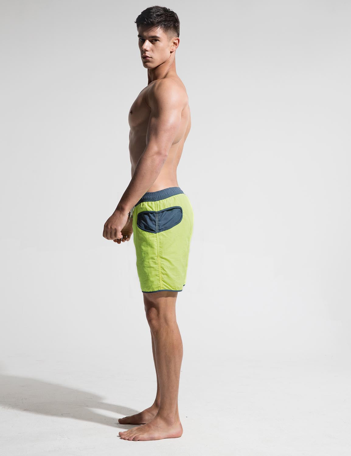 Quick-Dry Swim Beach Surf Shorts S808 | dmunderwear detail image 14