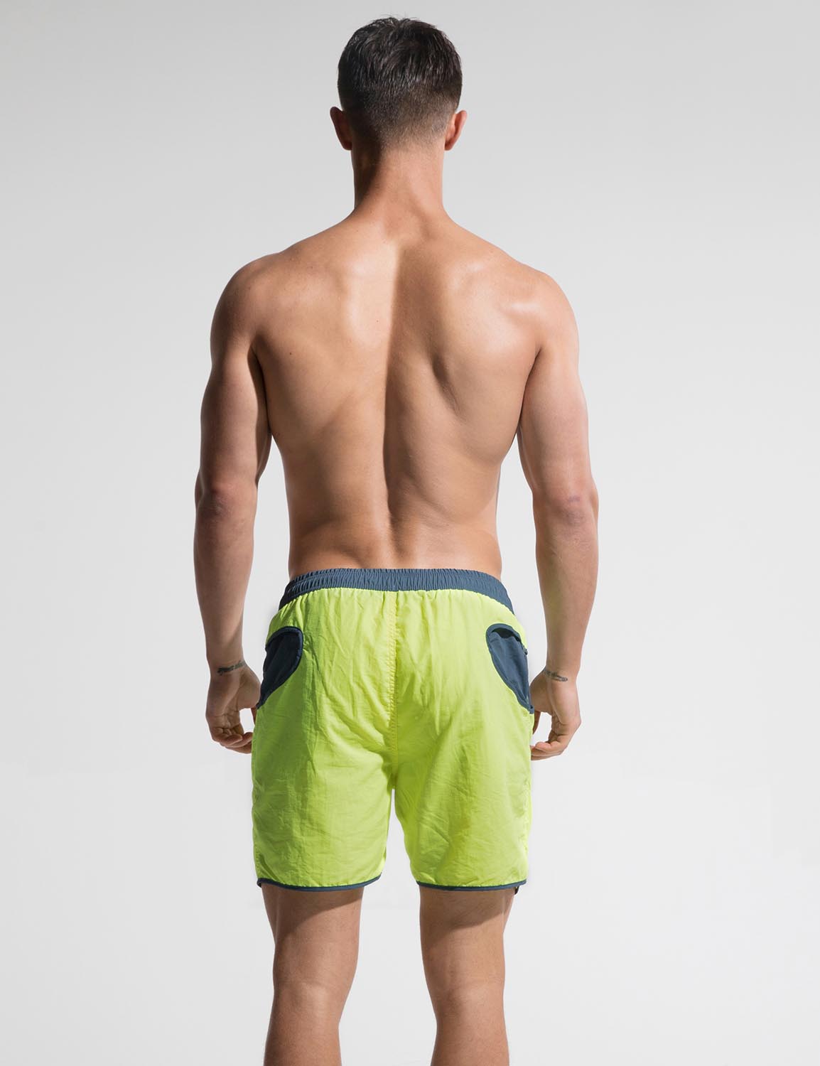 Quick-Dry Swim Beach Surf Shorts S808 | dmunderwear detail image 15