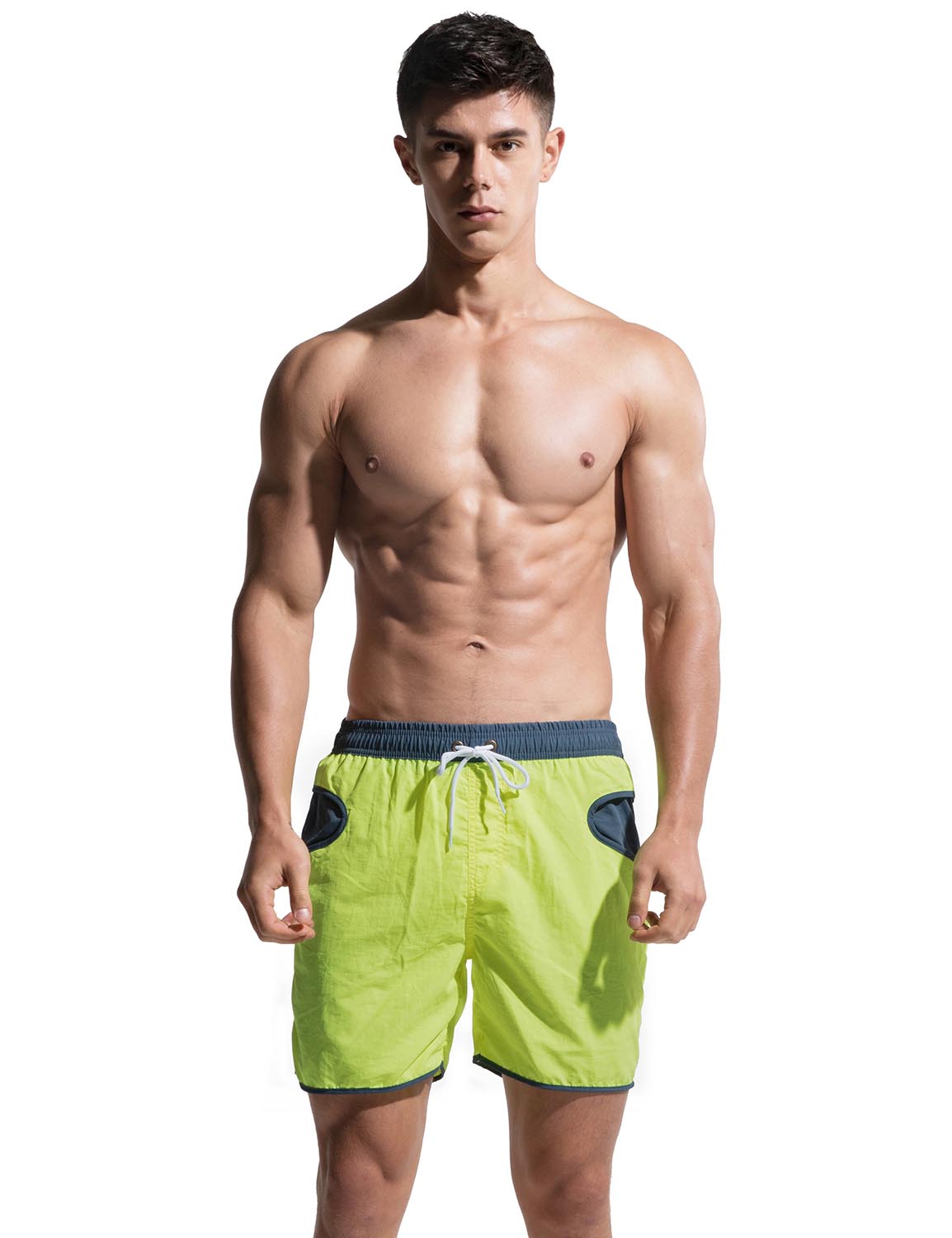 Quick-Dry Swim Beach Surf Shorts S808 | dmunderwear detail image 19