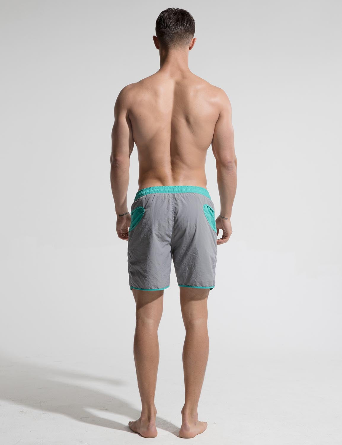 Quick-Dry Swim Beach Surf Shorts S808 | dmunderwear detail image 3