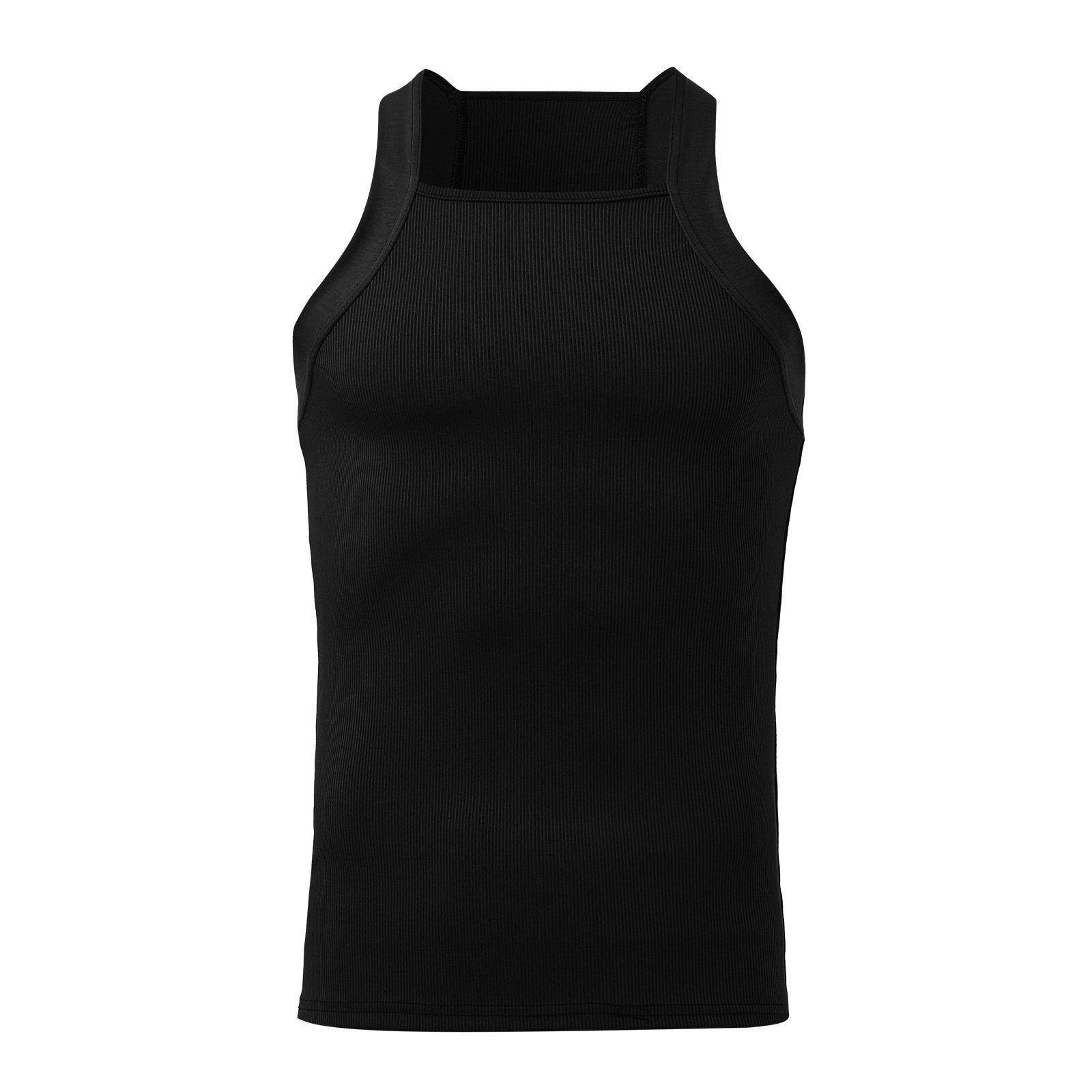 Square neck sleeveless patchwork solid cami top | dmunderwear variant image
