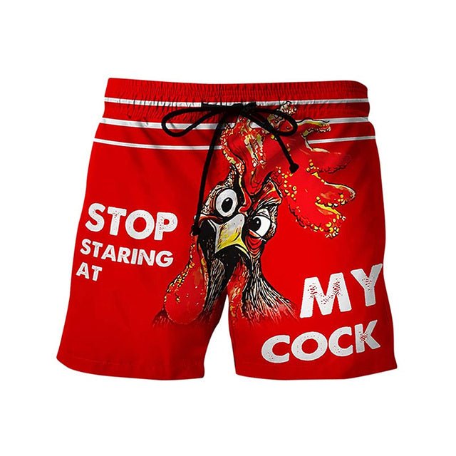 Stop Staring Board Shorts | dmunderwear detail image 11