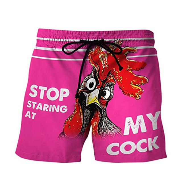 Stop Staring Board Shorts | dmunderwear detail image 12