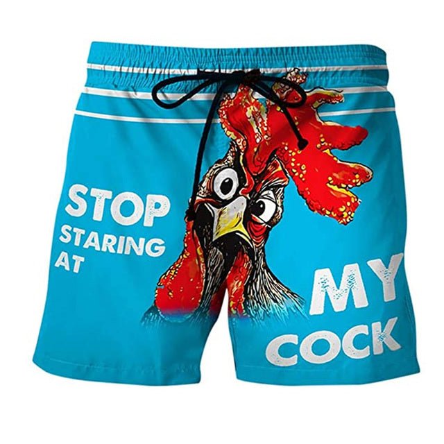 ORVLS Stop Staring Board Shorts | dmunderwear detail image 7