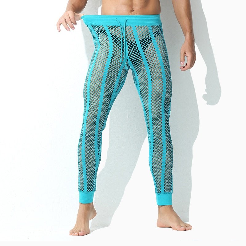Striped Mesh Tights | dmunderwear